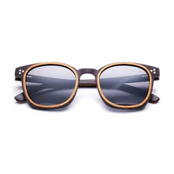 New Brand Design Wooden Sunglasses Three Dimensional Frame Polarized Sun Glasses for Men and Women Handmade NCQ007