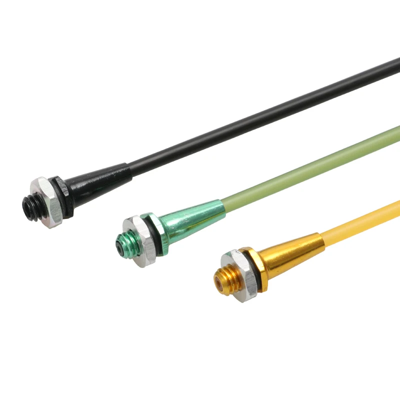 5PCS RC Boat Car Model Colorful Aluminum Alloy Antenna Seat Assembly Tube Sleeve with Cap+Mount Kit L320mm for DIY Accessories