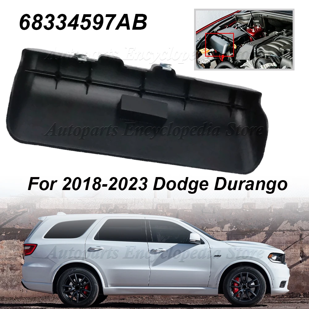 68334597AB Engine Control Module Cover Protective Cover Cap Lid Car Accessories For Dodge Durango 2018 2019 2020 2021 2022 2023