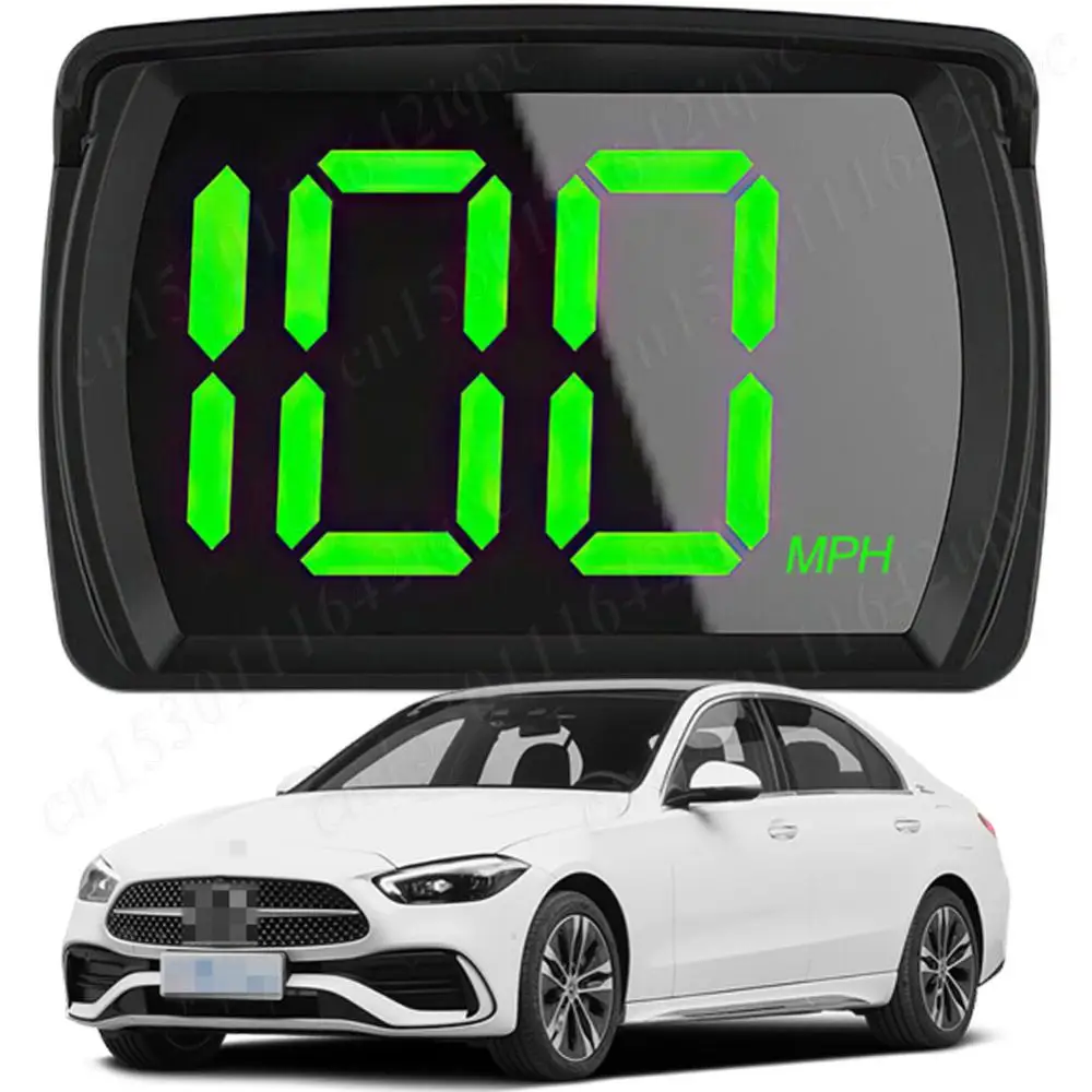 

Автомобильный HUD проекционный дисплей Plug & Play цифровой GPS спидометр универсальный спидометр на лобовом стекле HUD проектор автомобильные аксессуары