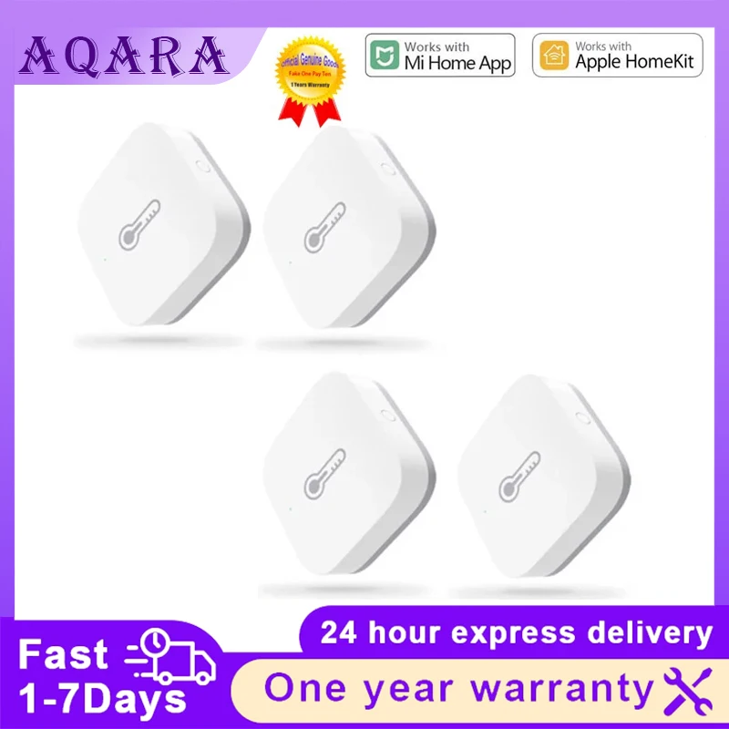 

Aqara Temperature Humidity Sensor or Bracke Zigbee Air Pressure Environment Smart Home Control For Xiaomi Mi home Homekit App