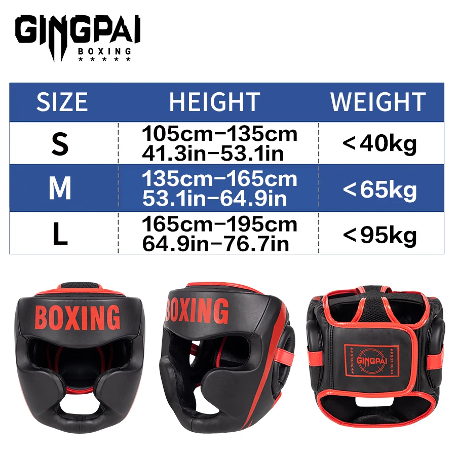 6 Color Boxing Helmet Leather Karate Muay Thai Sanda Training Adults Kids Helmet Head Guard Taekwondo Karate Boxing Helmets