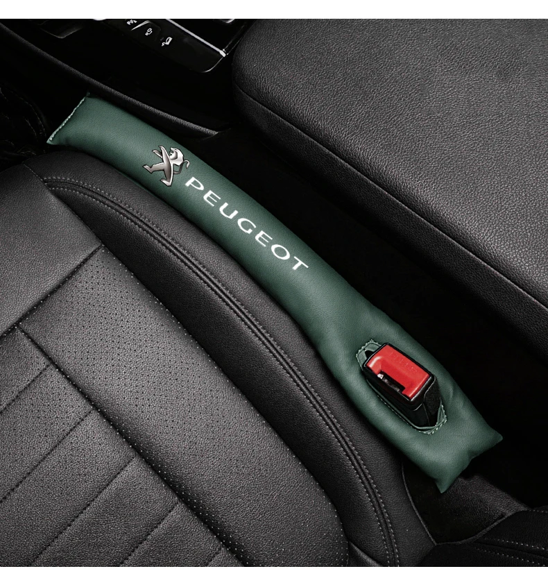 2 Stück Autositz-Lückenfüller, Seitennaht-Dichtungsstreifen für Peugeot 208 3008 308 2008 207 107 508 406 407 307 206 4008 – Detail 17