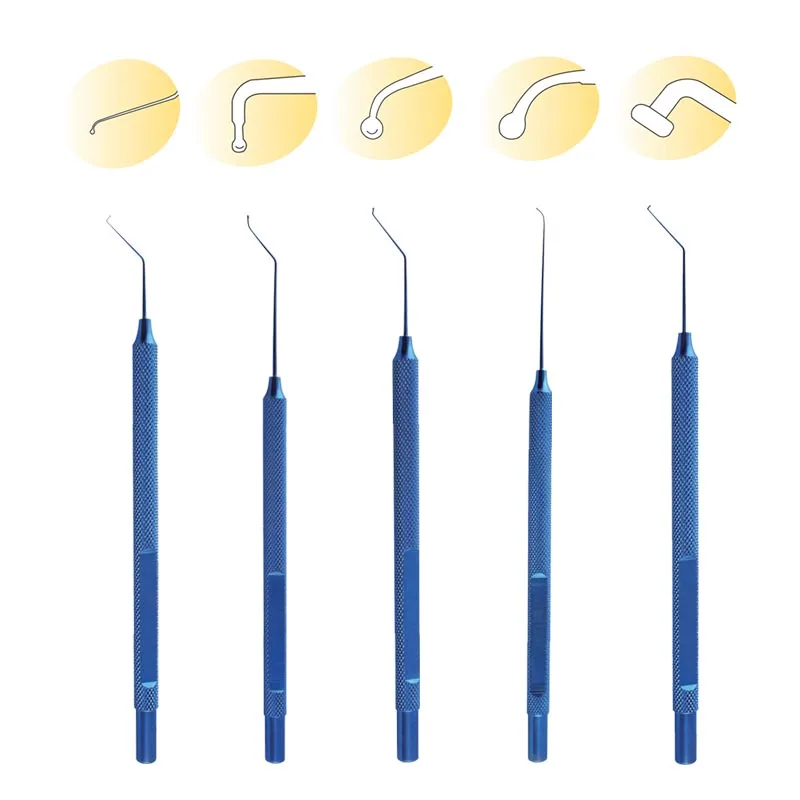Titanium Lens Manipulator Nucleus Manipulator Oogheelkundig Chirurgisch Instrument