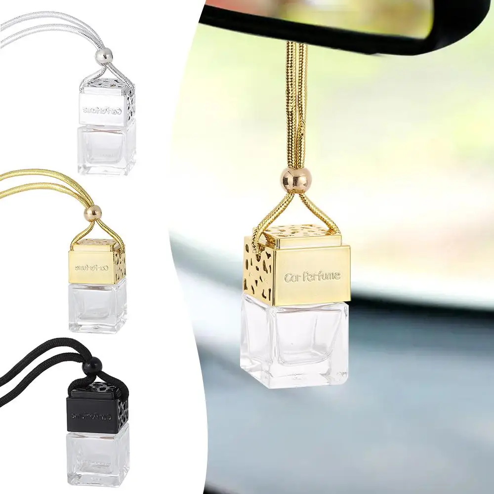 Cleaning Tools Hanging Car-styling Car Perfume Empty Bottle Pendant Auto Ornament Air Freshener