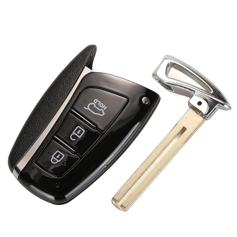 1pcs 3 Buttons High Quality Smart Key Case for Hyundai Genesis 2013-2015 Santa Fe Equus Azera Remote Control Key Shell