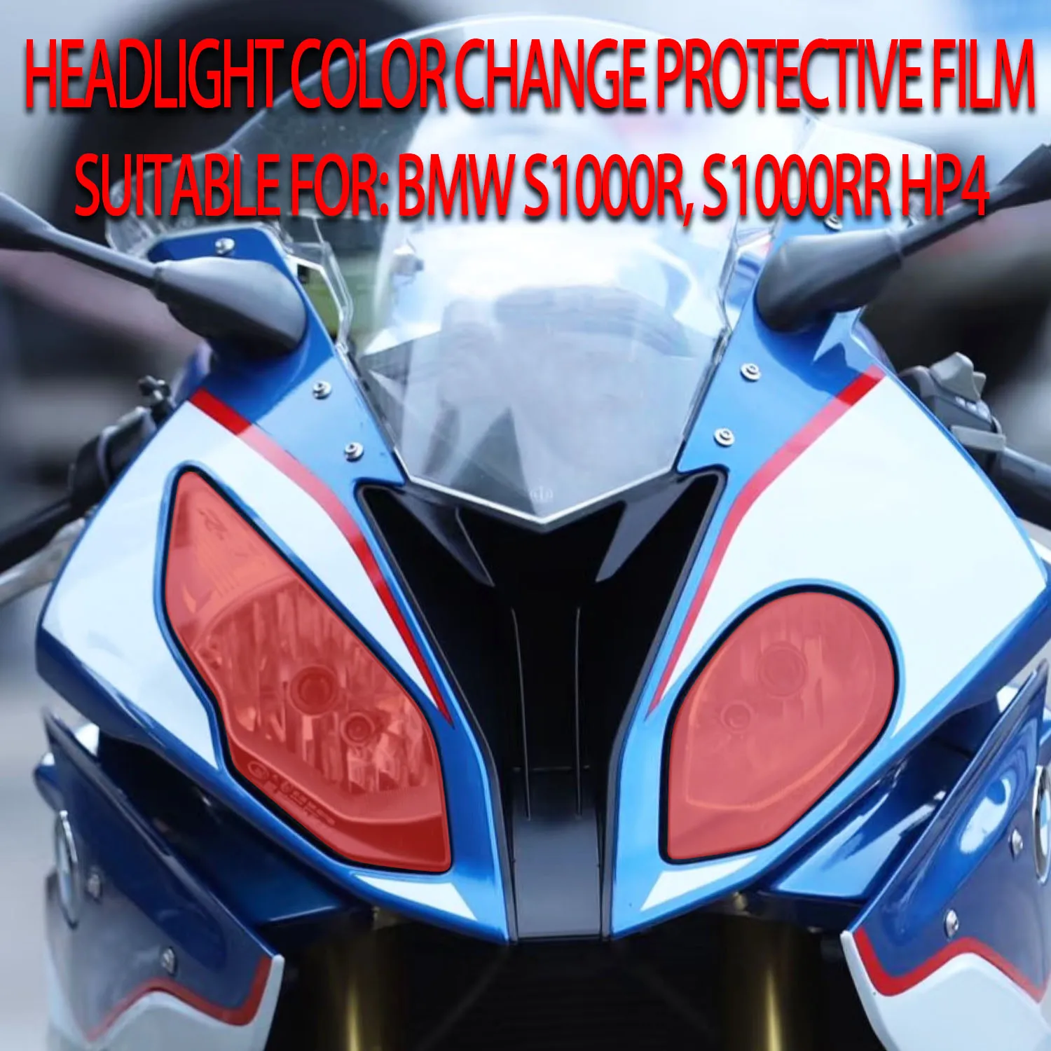 

Fit For BMW S1000RR S 1000 RR 2015-2018 Motorcycle Headlight Sticker Film Transparent film protective film accessories
