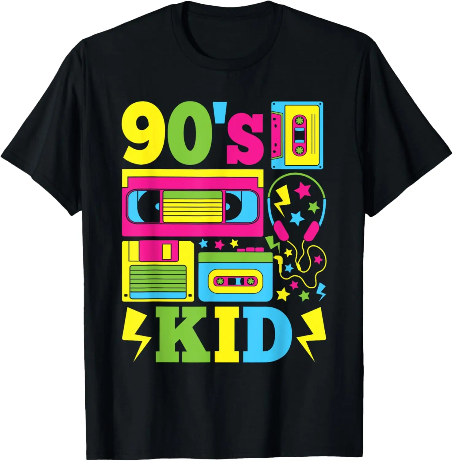 90s Kid 1990s Costume Theme Party 90s Outfit Men Women Kids T-Shirt