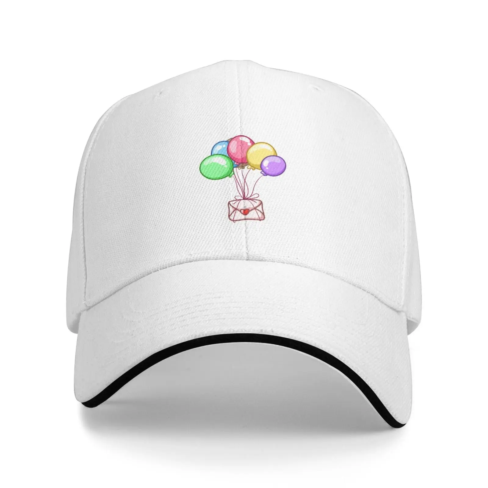 

Cartoon Balloon Love Baseball Cap Printing Sandwich Duck Tongue Hat Fashion Spring Summer Solid Sunhat Daily Outdoor Travelling