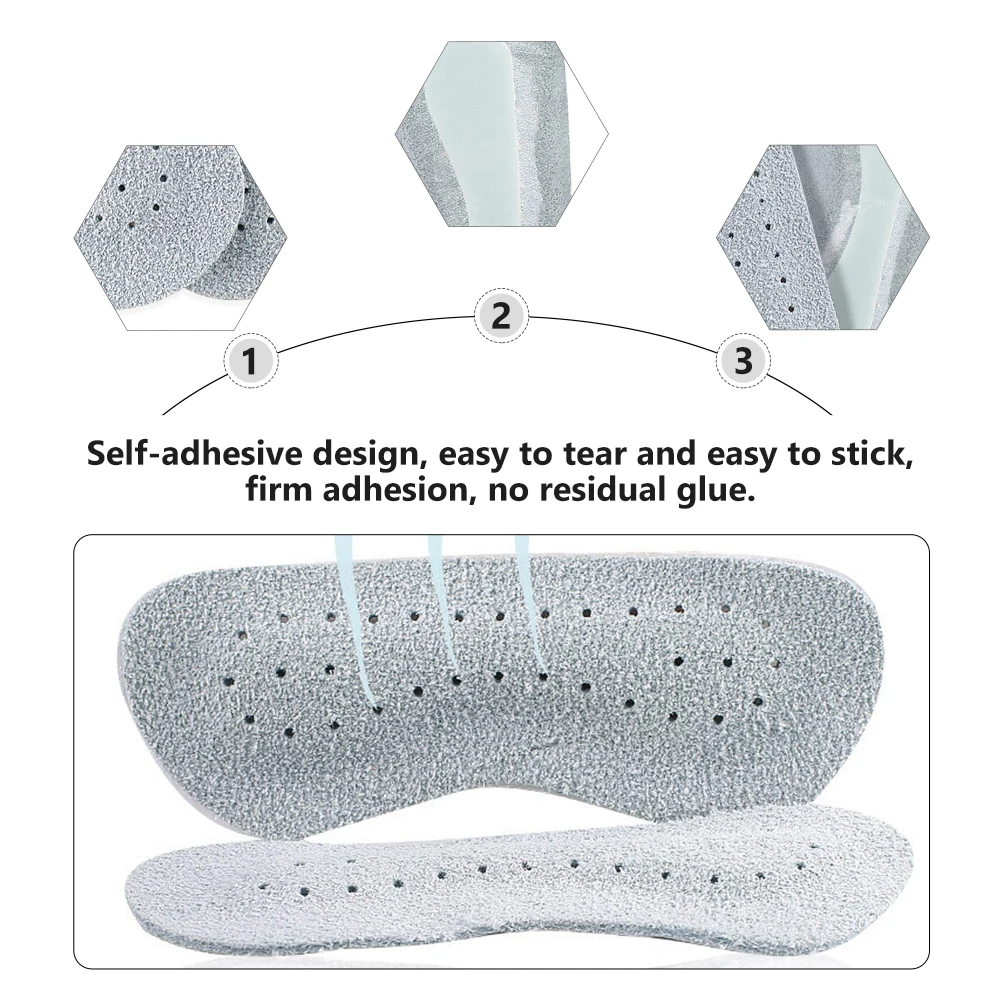 

4Pairs Anti wear Heel Stickers Comfortable Self adhesive Prevent Blister Callus Fit High heels Shoes Flat Feet Pads Heelpiece