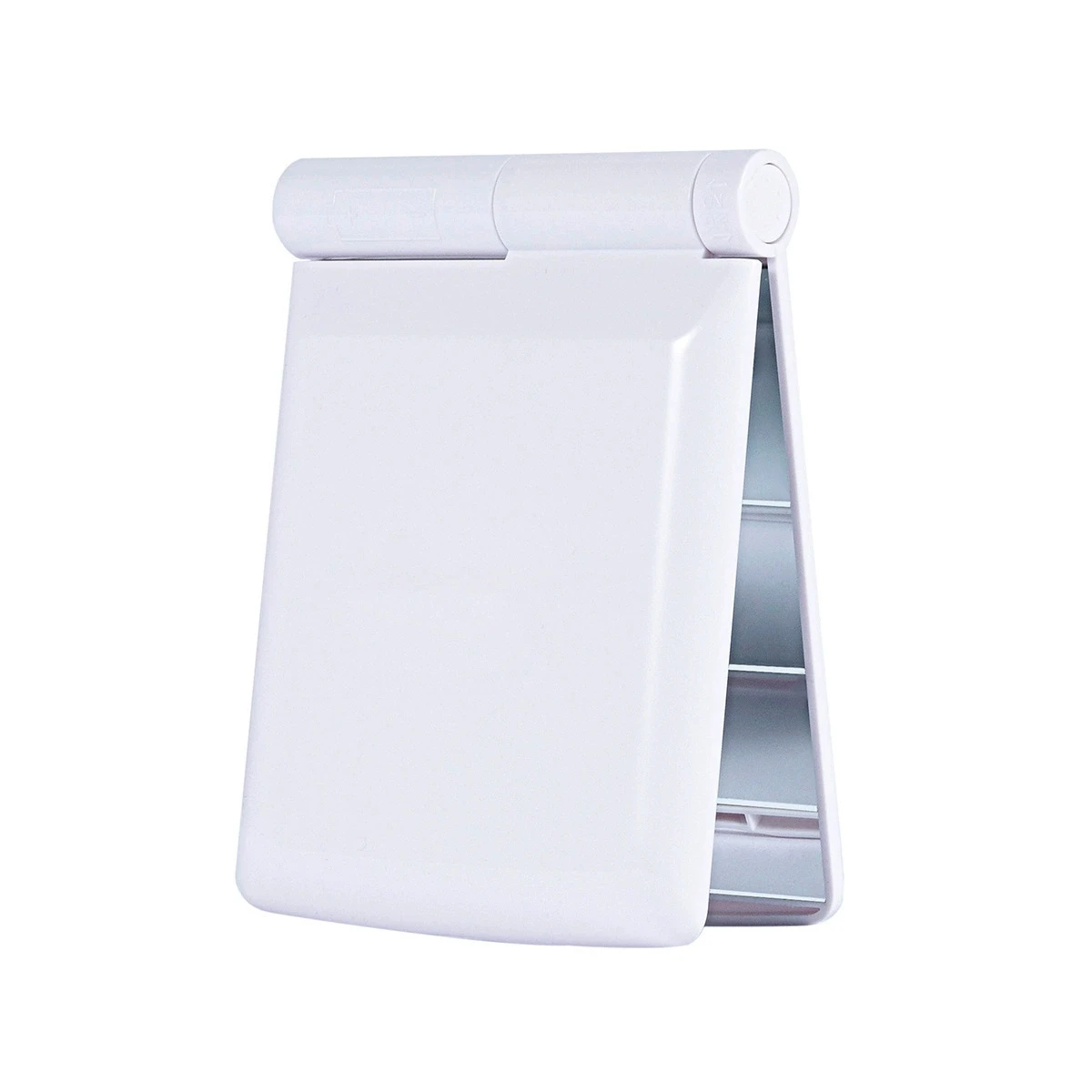 مرآة مكياج قابلة للطي عالية الوضوح، مرآة مكياج سطح المكتب المحمولة، ضوء LED، مرآة مكياج محمولة، ضوء LED #3