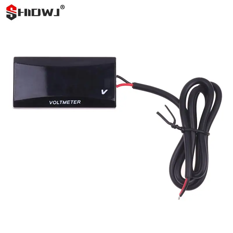 Mini pantalla LED Universal, voltímetro Digital, Panel, voltímetro, probador, cc 12V-150V, coche, barco, motocicleta, accesorios