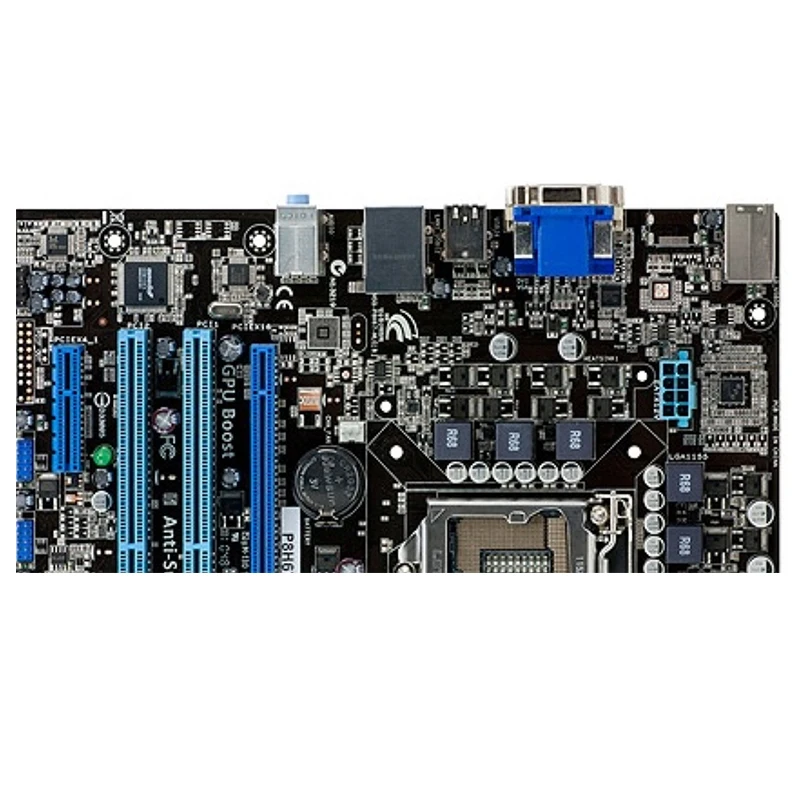 For Intel Used H67 P8H67-M LX motherboard original  LGA 1155 DDR3 16GB For USB2.0 SATA2 Desktop Mainboard