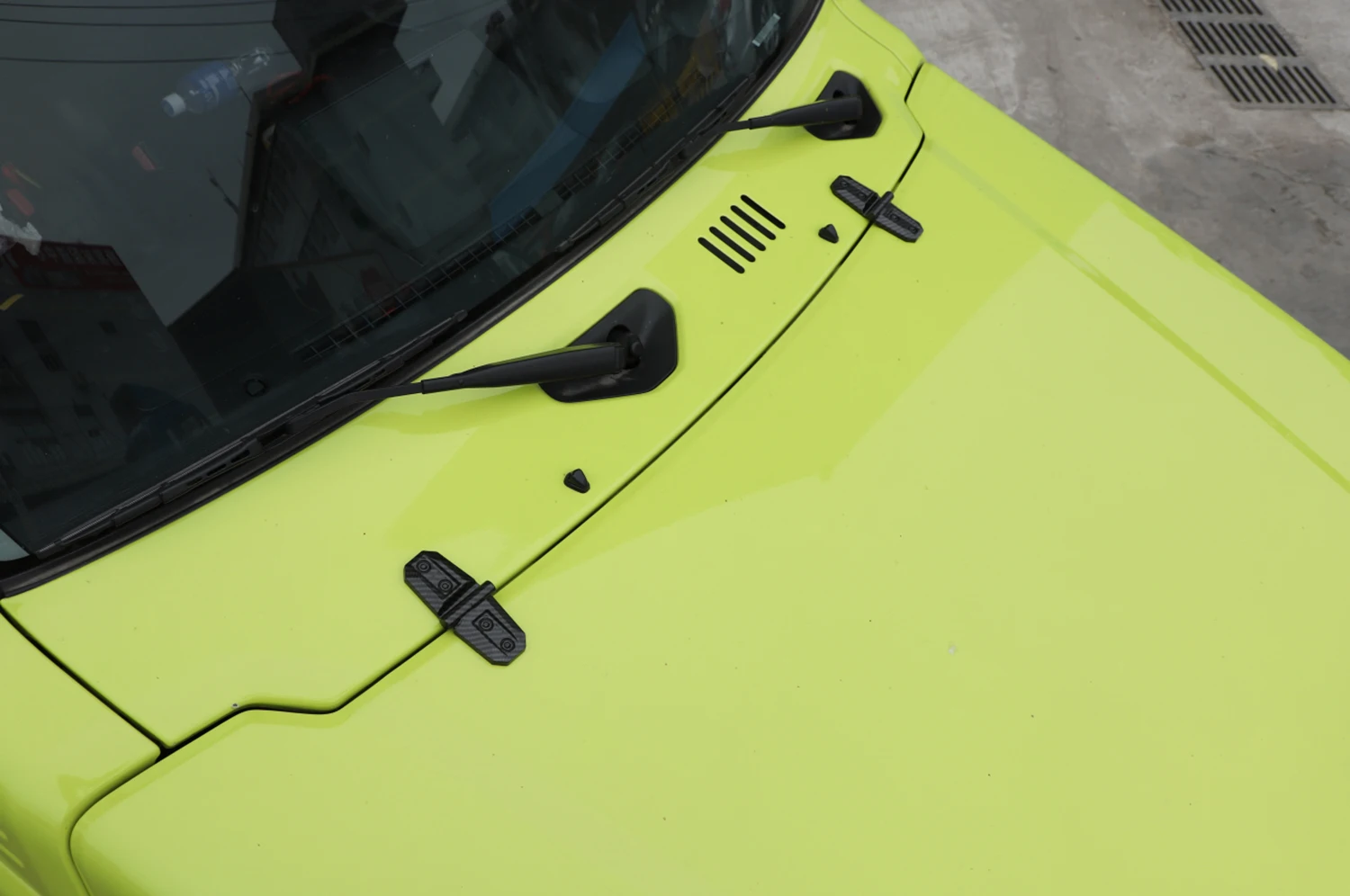 Car Engine Hood Door Hinge Decoration Cover for Suzuki Jimny JB64 JB74 2019 2020 2021 2022 2023 2024 2025 Exterior Accessories