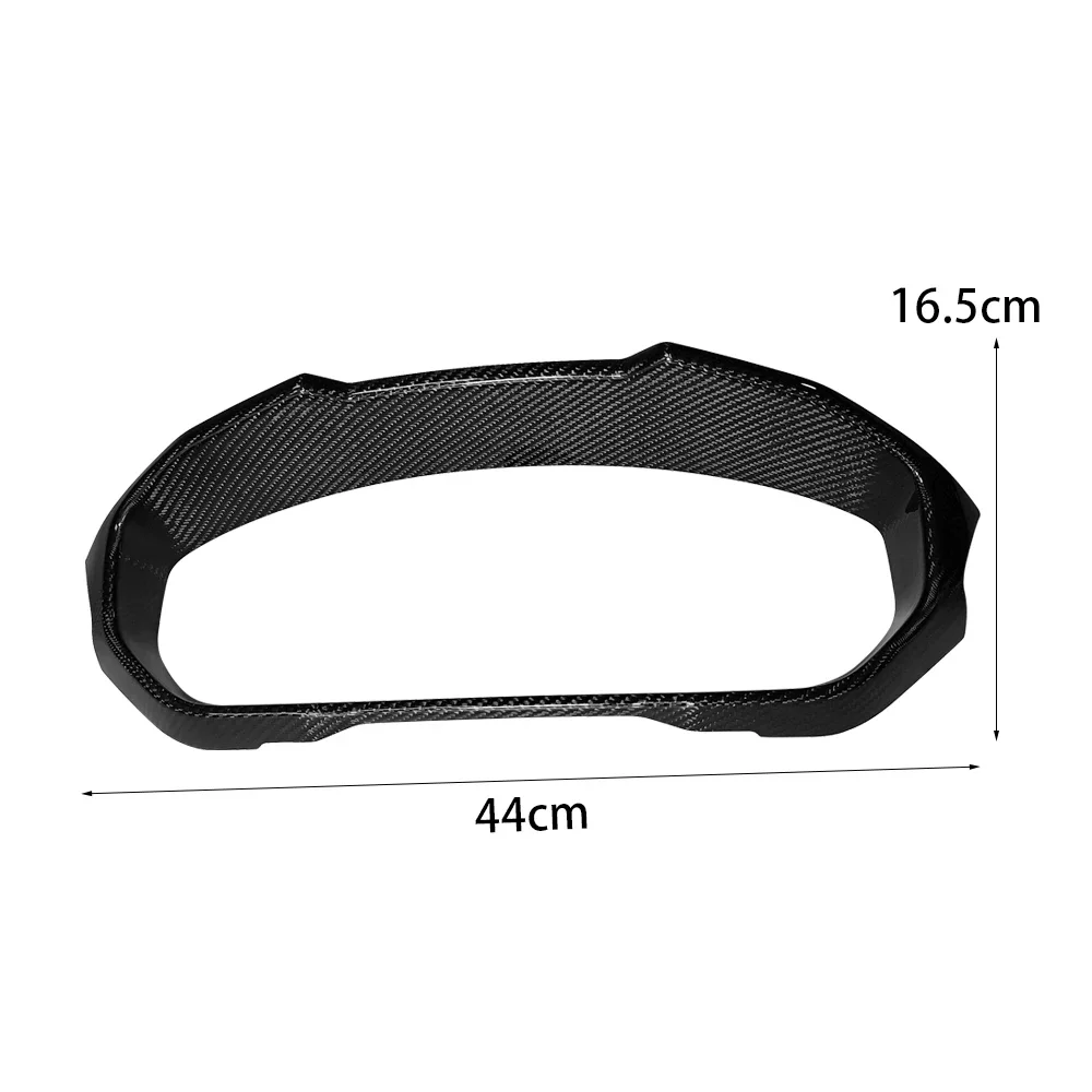 Real Carbon Fiber Car Dashboard Frame Cover Trim Dash Kit For Lamborghini URUS 2018-2022 Interior Accessories