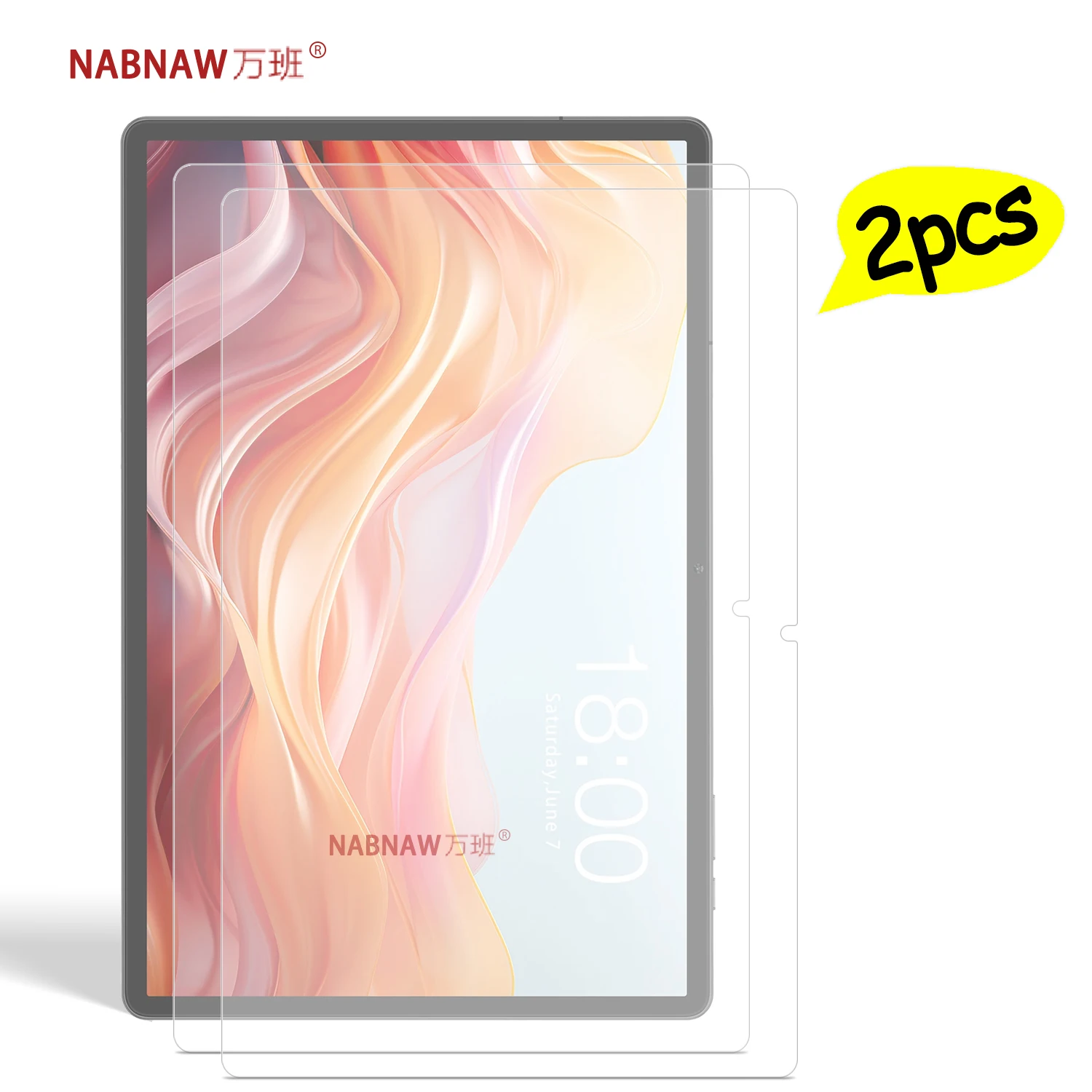 

2 Pieces Anti Scratch Hardness Tempered Glass Screen Protector For Teclast T65 13.4 T65 Max 2025 T70 T60AI T60Plus