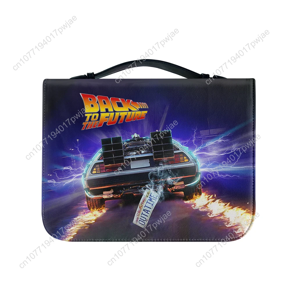 Back to The Futures Movies Bible Bags Christian Gifts Personalized Cover Bible Pack Waterproof Leather Bag Pockets Package Case