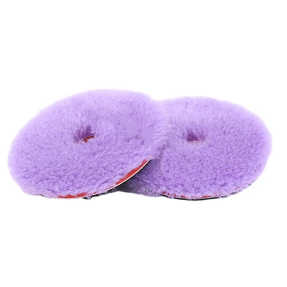 

Car Paint Polishing Wool Polishing Pad 130mm 5.5 Inch Purple Sponge Foam Wood Car Waxing For Polishing Machine