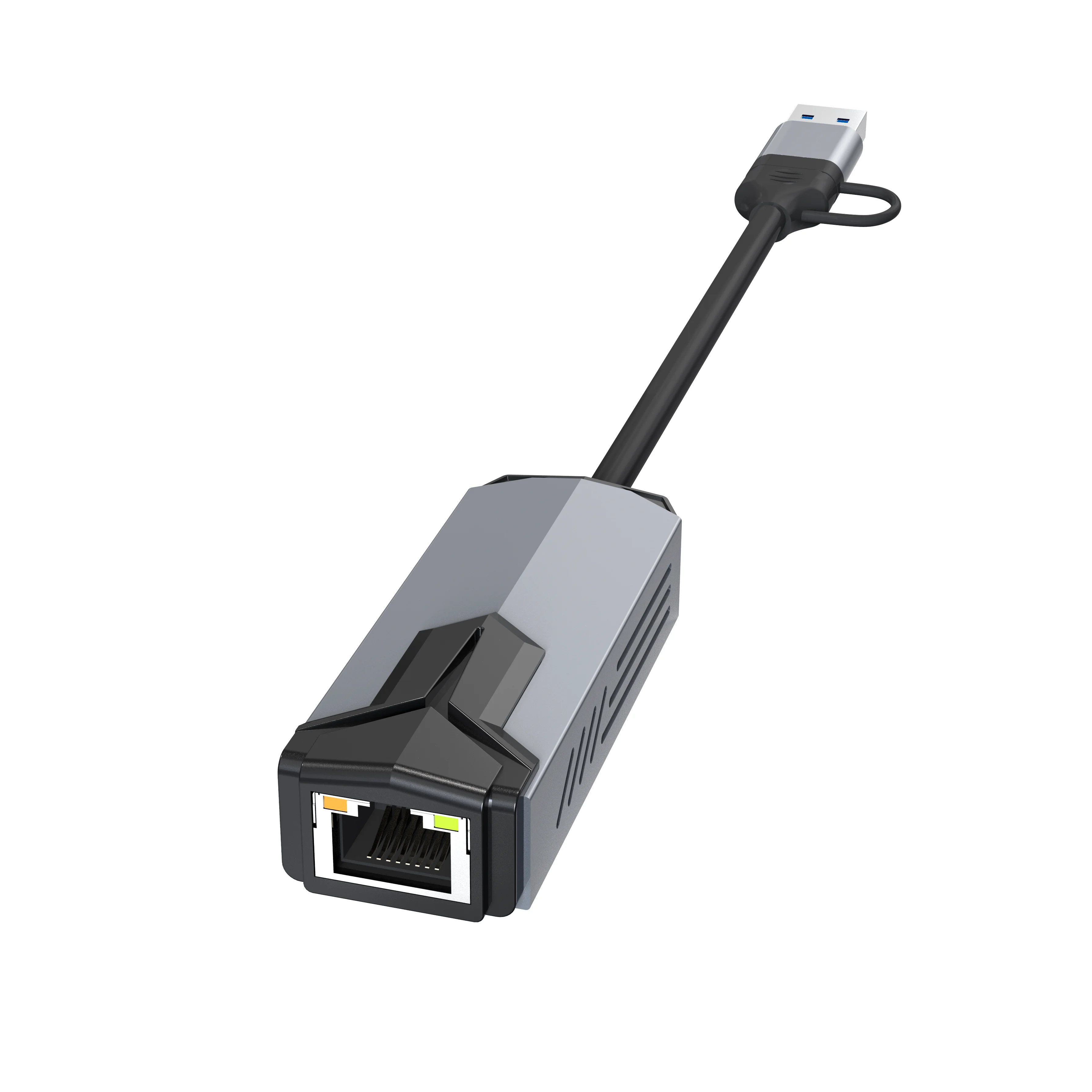 Проводная сетевая карта 5G USB 3.0 TYPE C RTL81527, высокоскоростной адаптер 5000 Мбит/с для MacBookPro, ноутбука, настольного компьютера, планшета