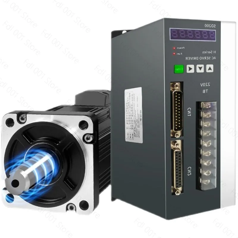 60/80/110/130 servo motor set driver 400W/750W AC control motor