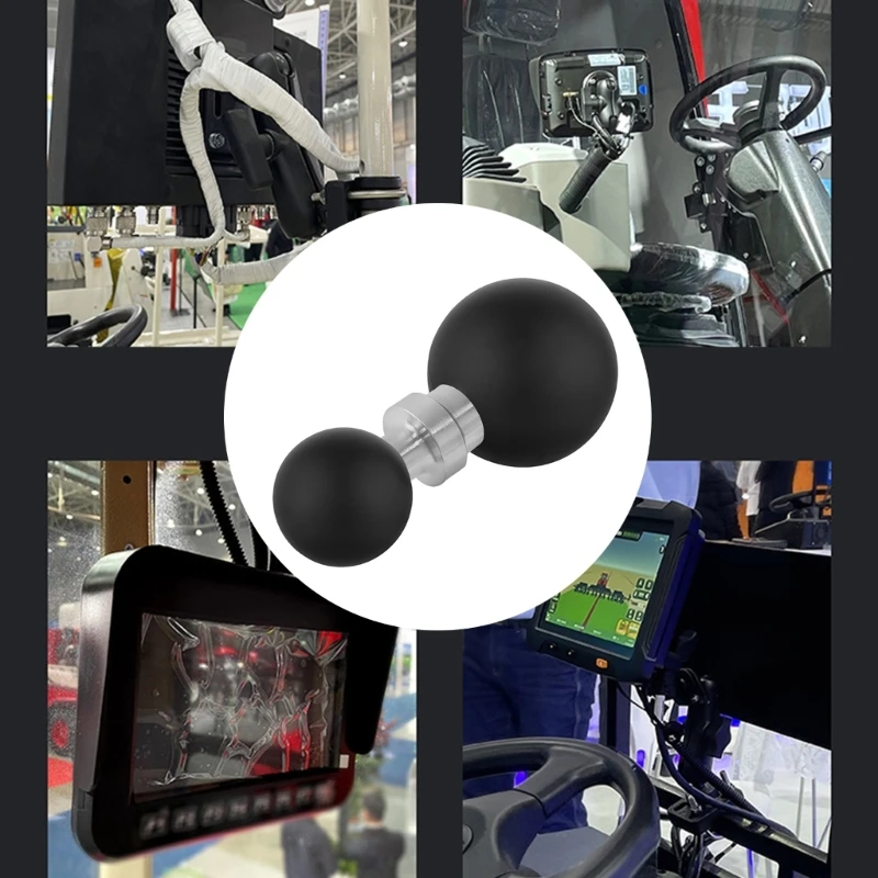 Universal Double Ball Head Tablets Stand With 38Mm And 25Mm Connection Point For Multiple Positioning