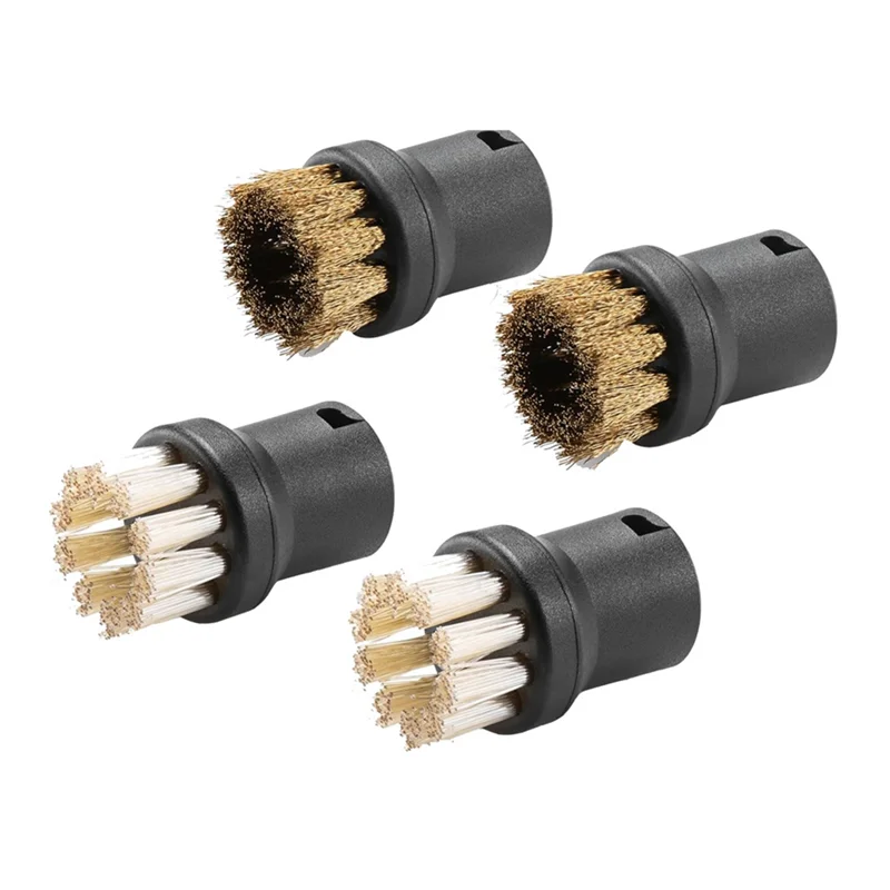 -ESTR Steamer Nozzle Brushes For Karcher SC1 SC2 SC3 SC4 SC5 Replacement Parts Accessories Round Steam Cleaner Brushes