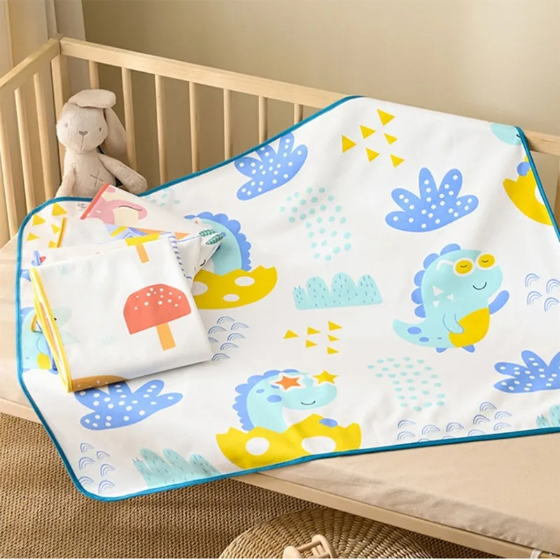 

Waterproof Baby Diaper Changing Pad Breathable Reusable Newborn Diaper Changing Mat Sheet Urine Pad Cover for 0-36 Months Baby