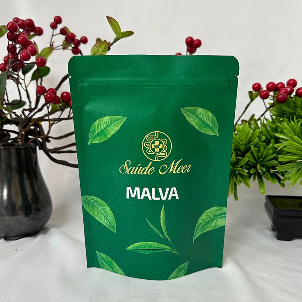 Osobiste własne logo Zamykane ziarna kawy Herbata Prezent Kraft Paper Zip Lock Bag Stand Up Packaging Pouch