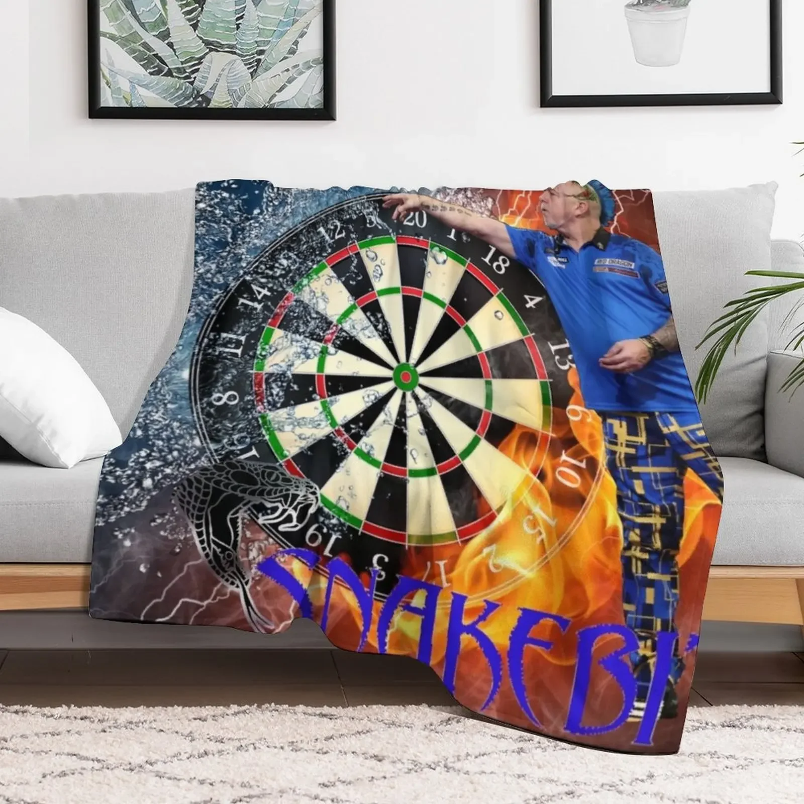 بطانية رمي بيتر رايت سانب بايت هدية شخصية كيس نوم بطانيات تزيين ريتروس