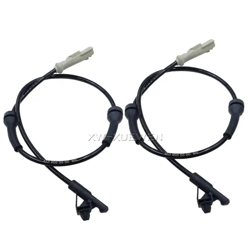 2pcs Left Rear ABS Wheel Speed Sensor A4539055500 4539055500 for Mercedes Benz Smart Fortwo Forfour W453 0.9T 1.0L H4BA409