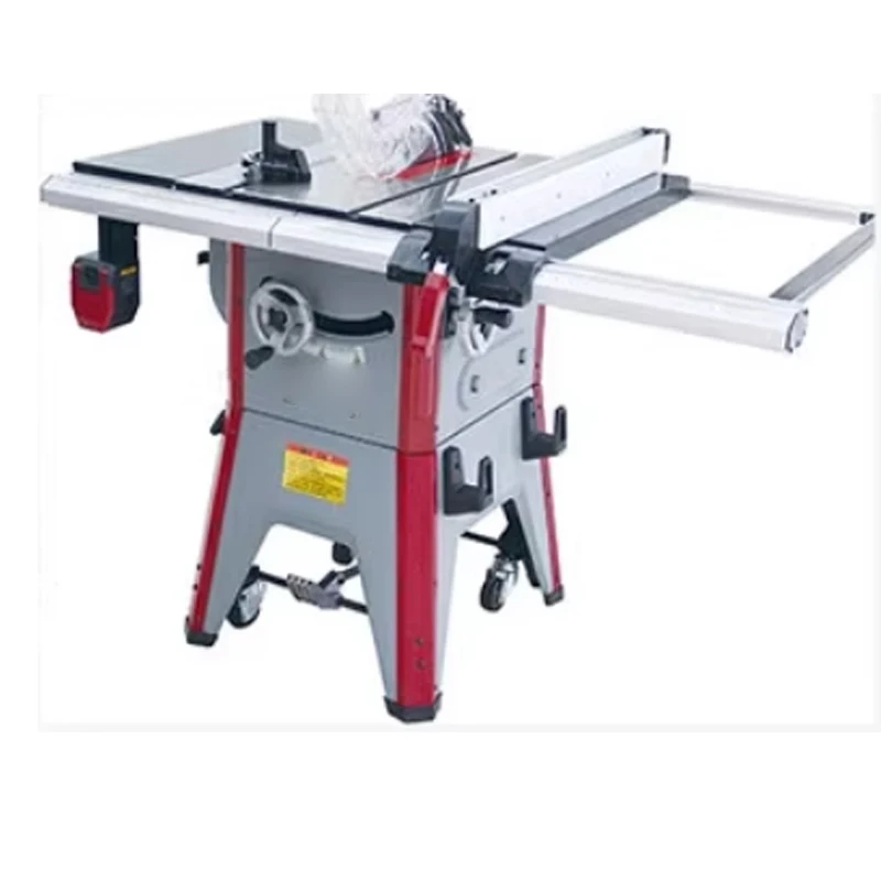 10 Inch Table Saw - 1800W 2800RPM Woodworking Power Cutter Angle & Depth Adjustable Industrial-Grade Manufacturing Machine