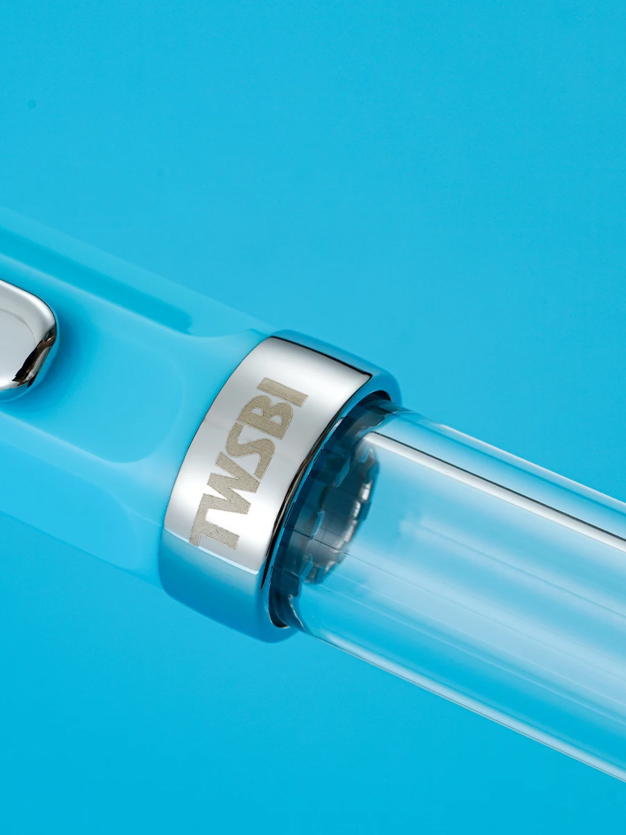 Smooth TWSBI ECO Piston Pen Transparent Resin Fountain Pen Holder Large Capacity Ink Storage Student Writing Supplies Gift