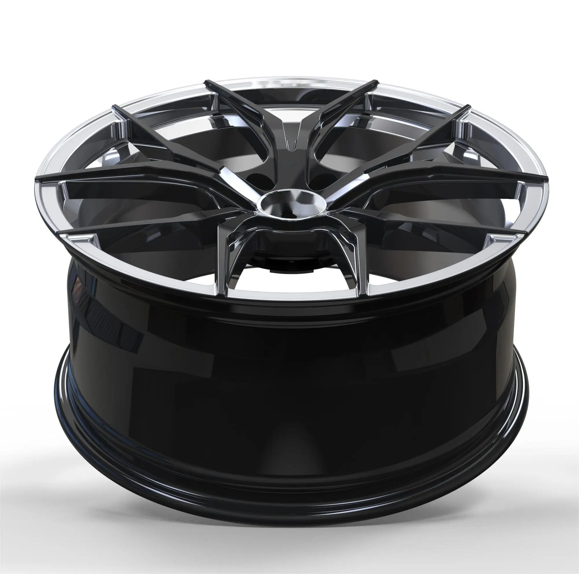 ZhiGu Monoblock Forged Alloy Wheels Rims High Strength Aluminum Alloy Forged 5 Holes 5*112/130 Wheel Hub 16-24 Inch