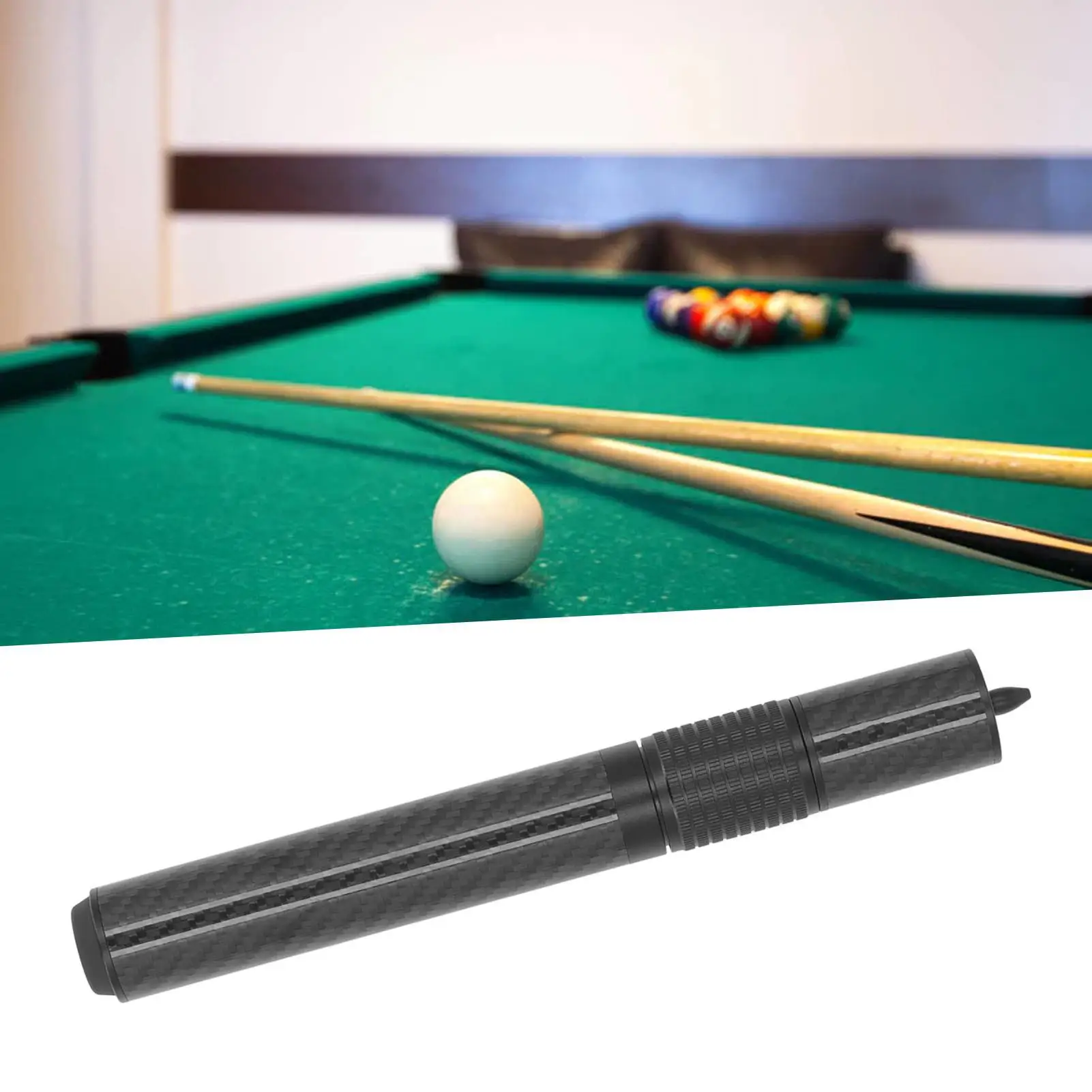 Telescopic Billiard Extension - Adjustable Weight & Length, Quick Disassembly for Easy Use