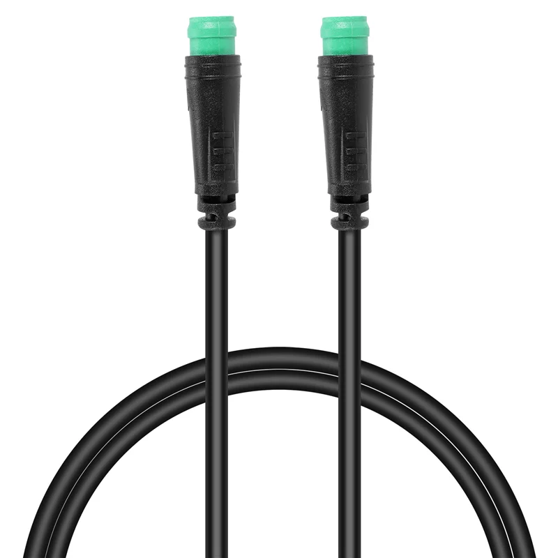 Bicicleta eléctrica Ebike conector de Cable de extensión de pantalla macho a macho de 5 pines para Motor medio Bafang BBS01/BBS02/BBSHD