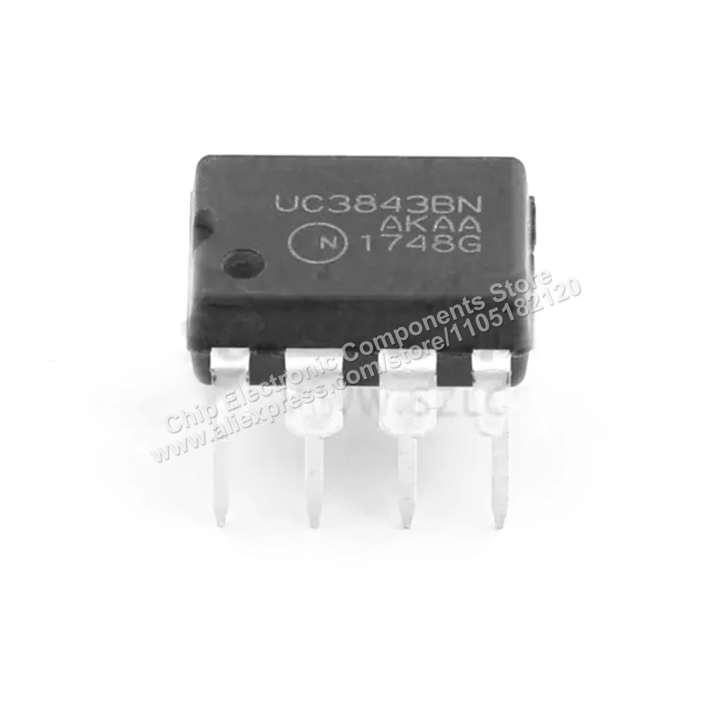 （5 PCS）Original IC UC3843BNG UC3843BN High Performance Current-Mode PWM Controllers DIP-8 Chip
