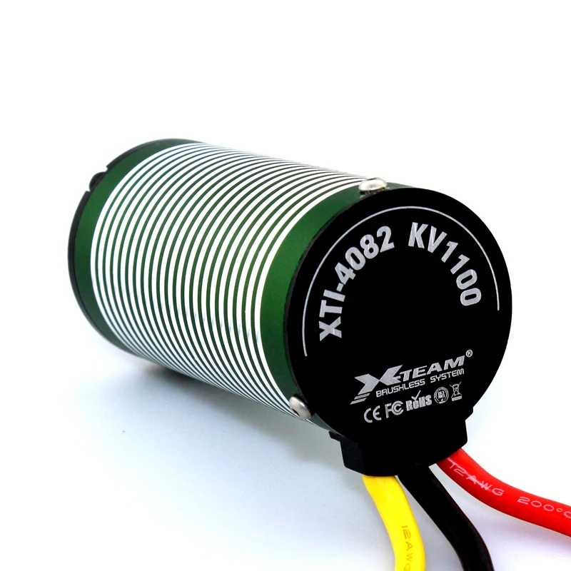 X-TEAM 4082 4 polen borstelloze motor 2000KV 6S 5.0mm as di ameter voor 1/8e buggy monster off-road R/C auto model