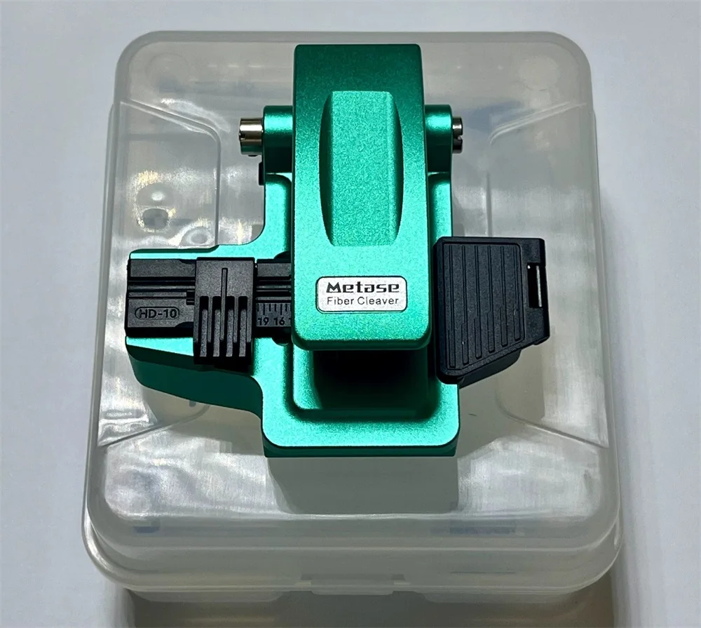 

High Precision Fiber Optic Cleaver for Single & 12-fibre Ribbon, One-Step Fiber Fusion Splicer Cleaver