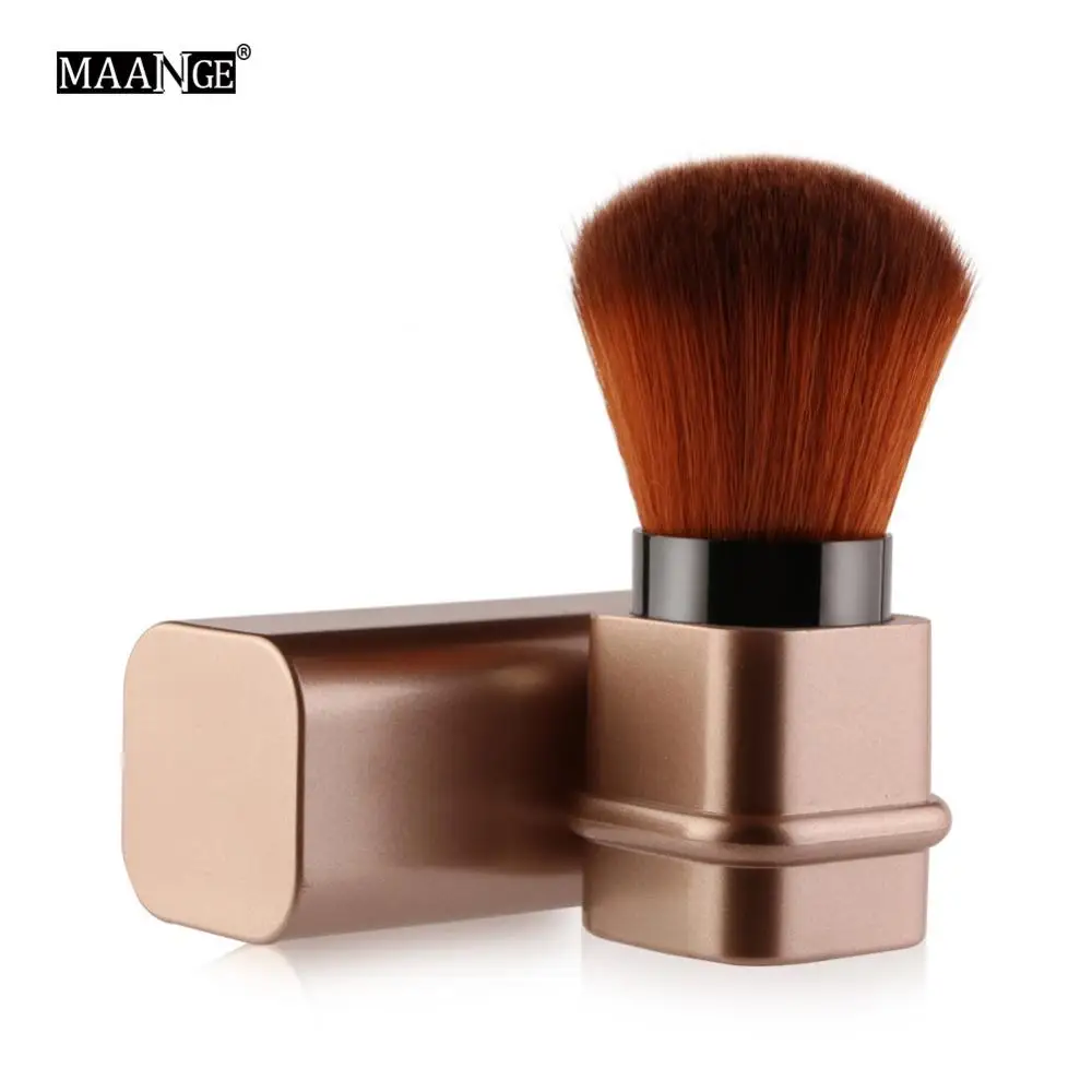 Brocha de maquillaje retráctil de alta calidad, 1/3/5 piezas, diseño ergonómico, práctica herramienta de maquillaje para base, desmaquillante