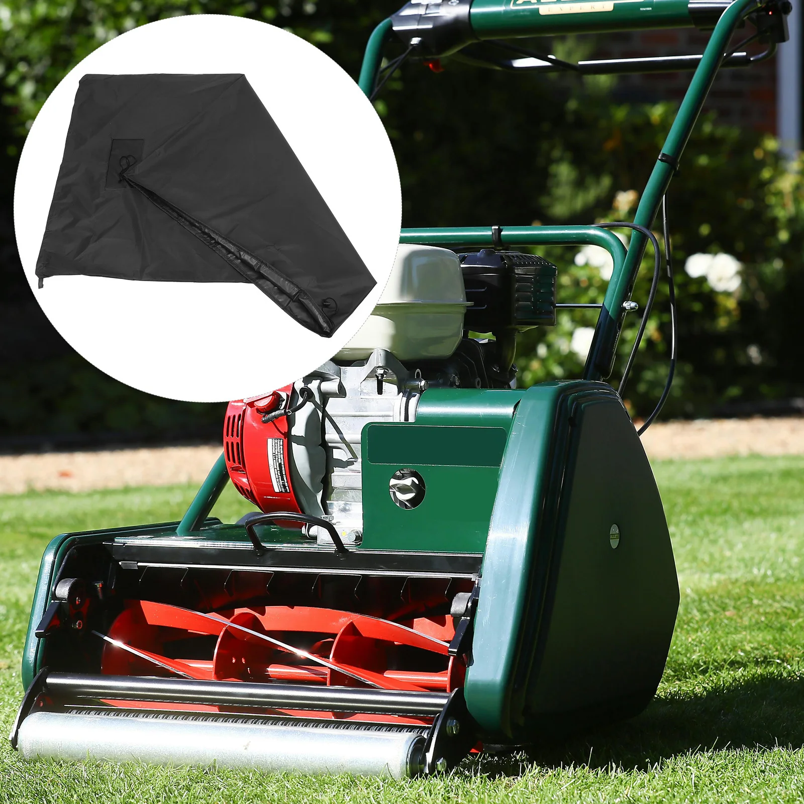 

Heavy Duty Lawn Tractor Leaf Bag Large Capacity Oxford Cloth Leaf Collector Bag for Riding Lawn Mower Garden Waste Collection