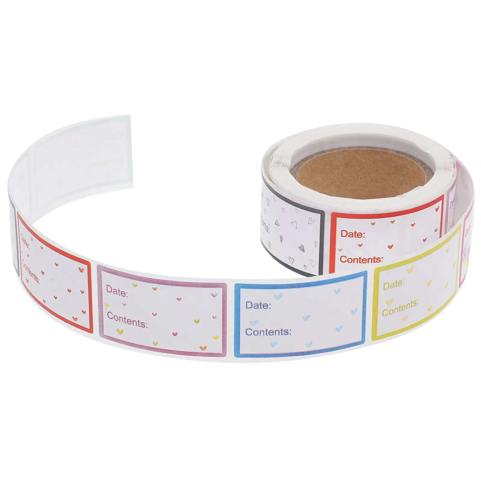 1 Roll Food Safety Date Sticker Labels Blank Removable Adhesive Peel Off for Kitchen Refrigerator Pantry Food Containers Bottles
