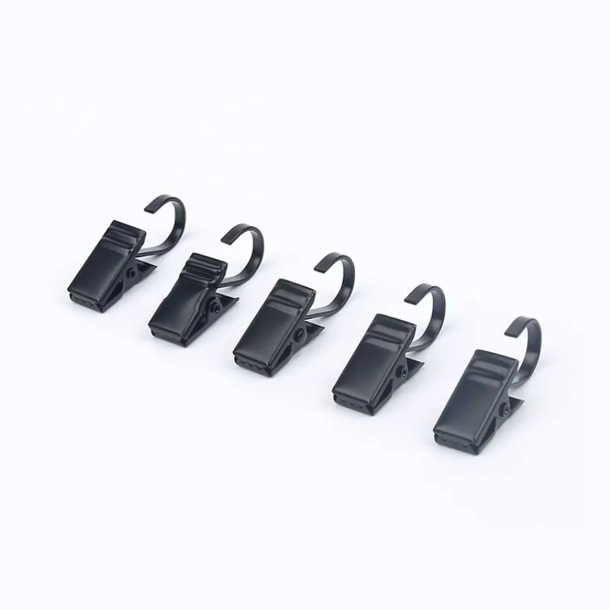 Solid Iron Drapery Hook Sturdy and Durable Window Curtain Hook Clips Home Window Accessories