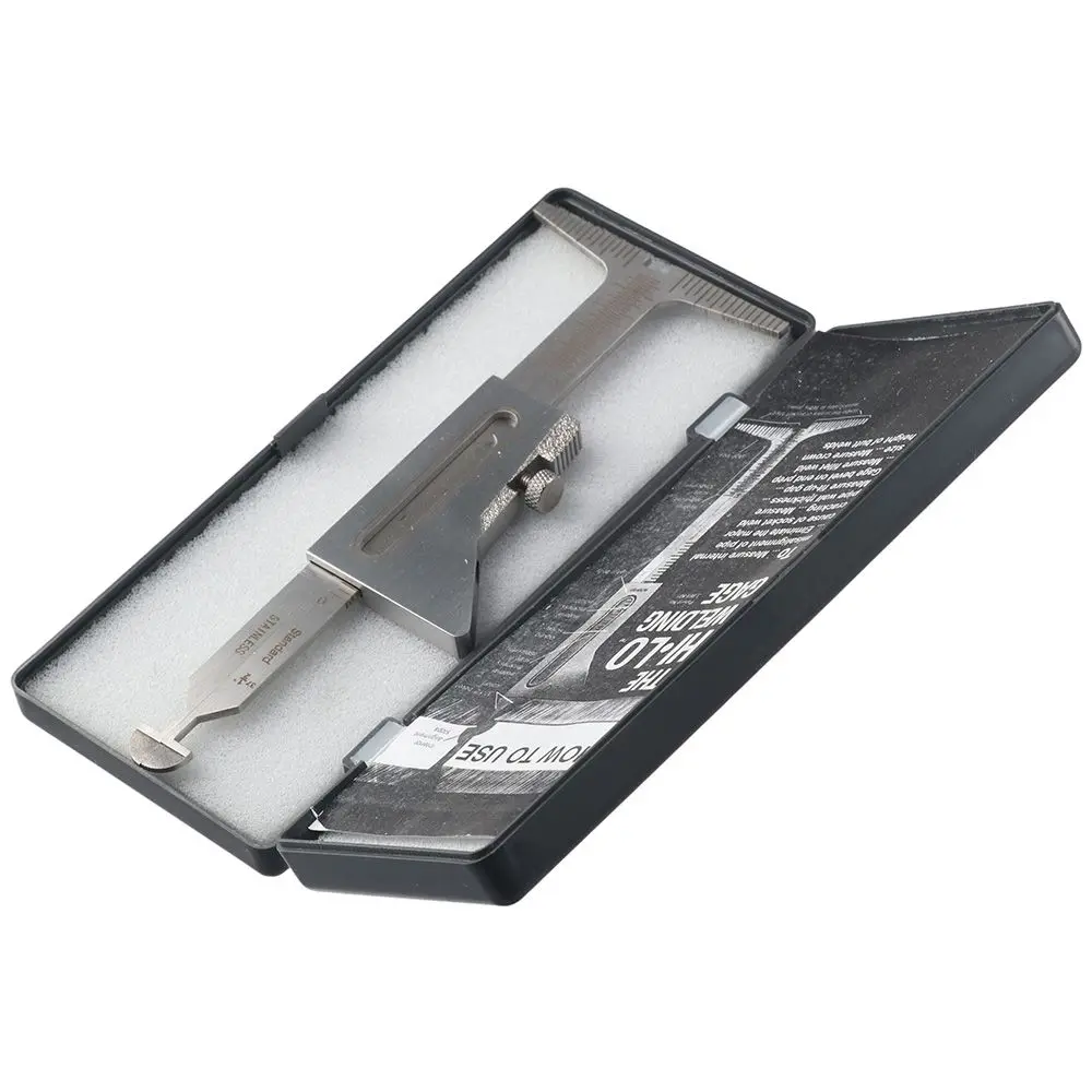 Gauges Rulers Inch and Metric Hi Lo Welding Gauge Stainless Steel Pipe Gauge Ulnar Welder Inspection Gauge Weld