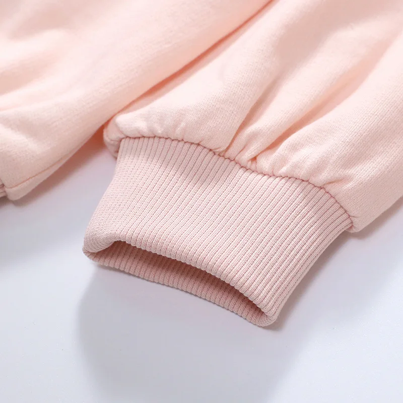 

Winter Girls' Fleece Sweatshirt Autumn Children's Set Cute Girl Pants Set