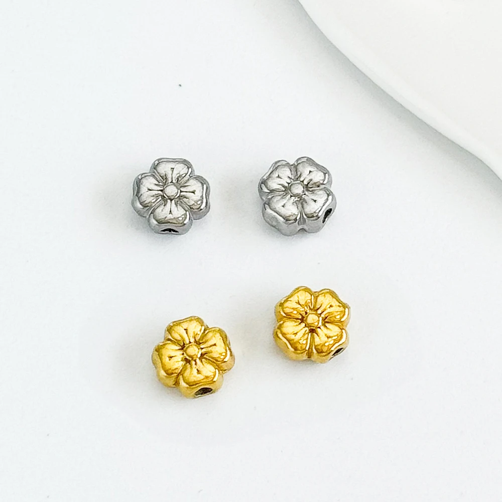 

Cordial Design 6*6MM 100Pcs Stainless Steel Bead For Bracelets/DIY Loose Beads/Spacer/Jewelry Accessories/Hand Made #195414