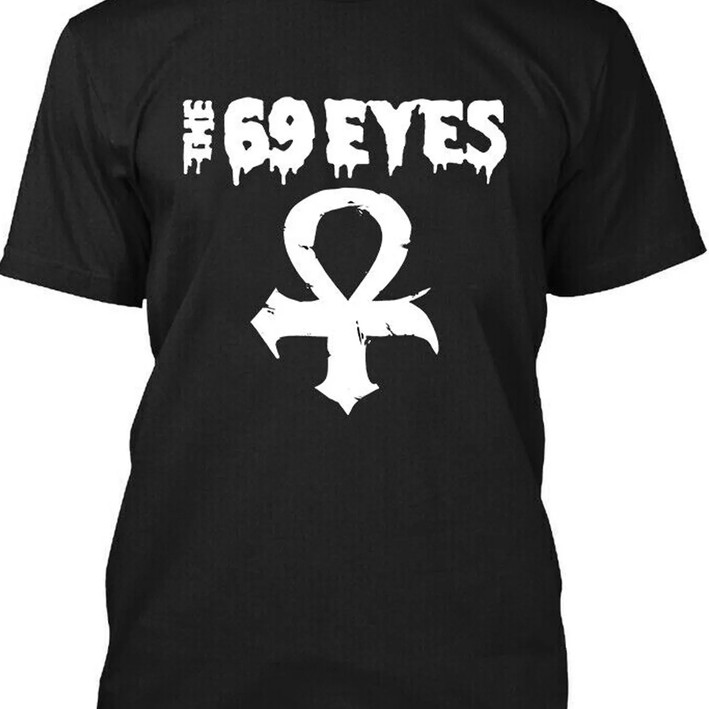 

Футболка с логотипом The 69 Eyes, НОВАЯ, черная, унисекс, все размеры 61.