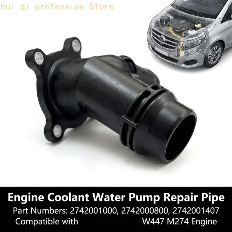 ABS-Motorwasserpumpenanschluss für W213 C200L C260L M274 Kühlsystemservice H8WE – Detail 9