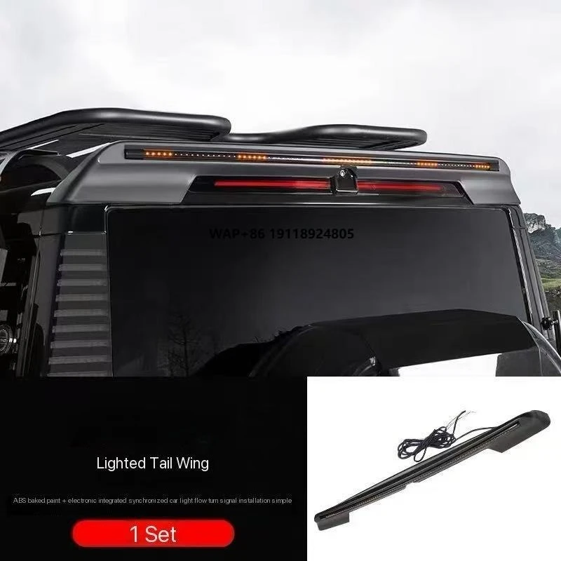 

For Tail Wing with Flow Lights for T2 Traveler Spoiler TRAVELER T2 BODY KITS