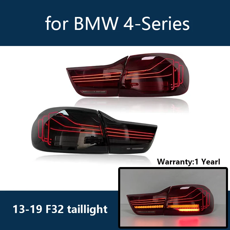 

Pop для BMW 4-Series 13-19 F32 задний фонарь в сборе, модернизация, новый ходовой фонарь M4CSL, задний задний фонарь, водонепроницаемый IP67
