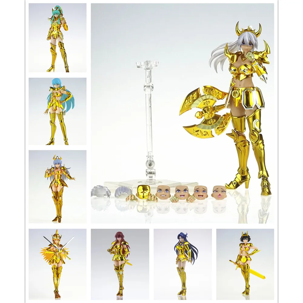 GT نموذج EX أنثى الذهب الثور / العقرب / الجدي / العذراء / الجوزاء / الدلو / الحمل / الحوت سانت سيا القماش أسطورة نموذج *